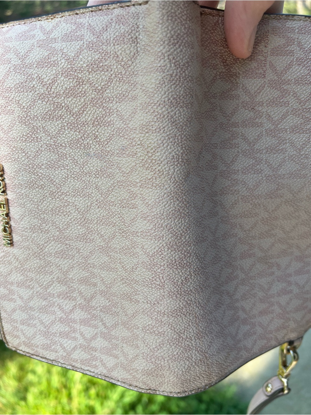 Michael Kors Blush Pink Signature Wristlet Wallet - Picture 9 of 14